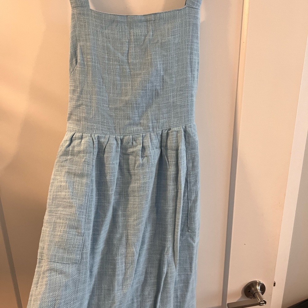 Anthropologie tea length dress